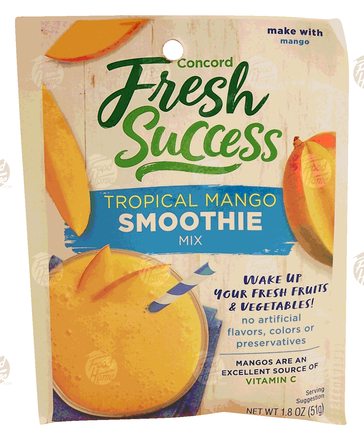 Concord Foods Fresh Success tropical mango smoothie drink mix Full-Size Picture